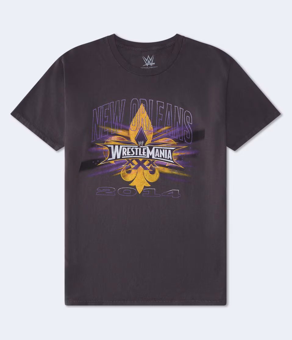 WWE WrestleMania XXX New Orleans Relaxed Graphic Tee