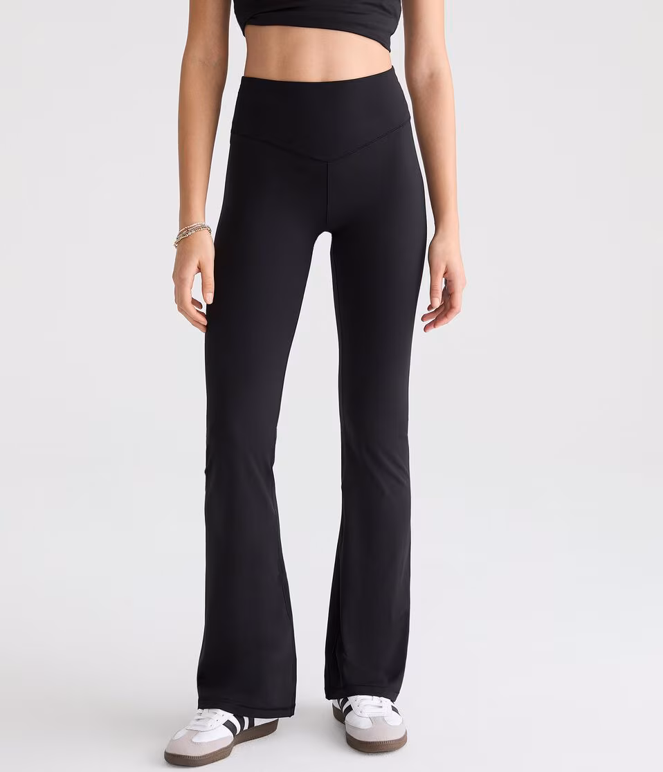 Buttery Soft High-Rise V-Front Flare Leggings