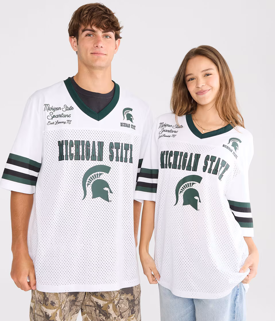 Michigan State Spartans Mesh Top