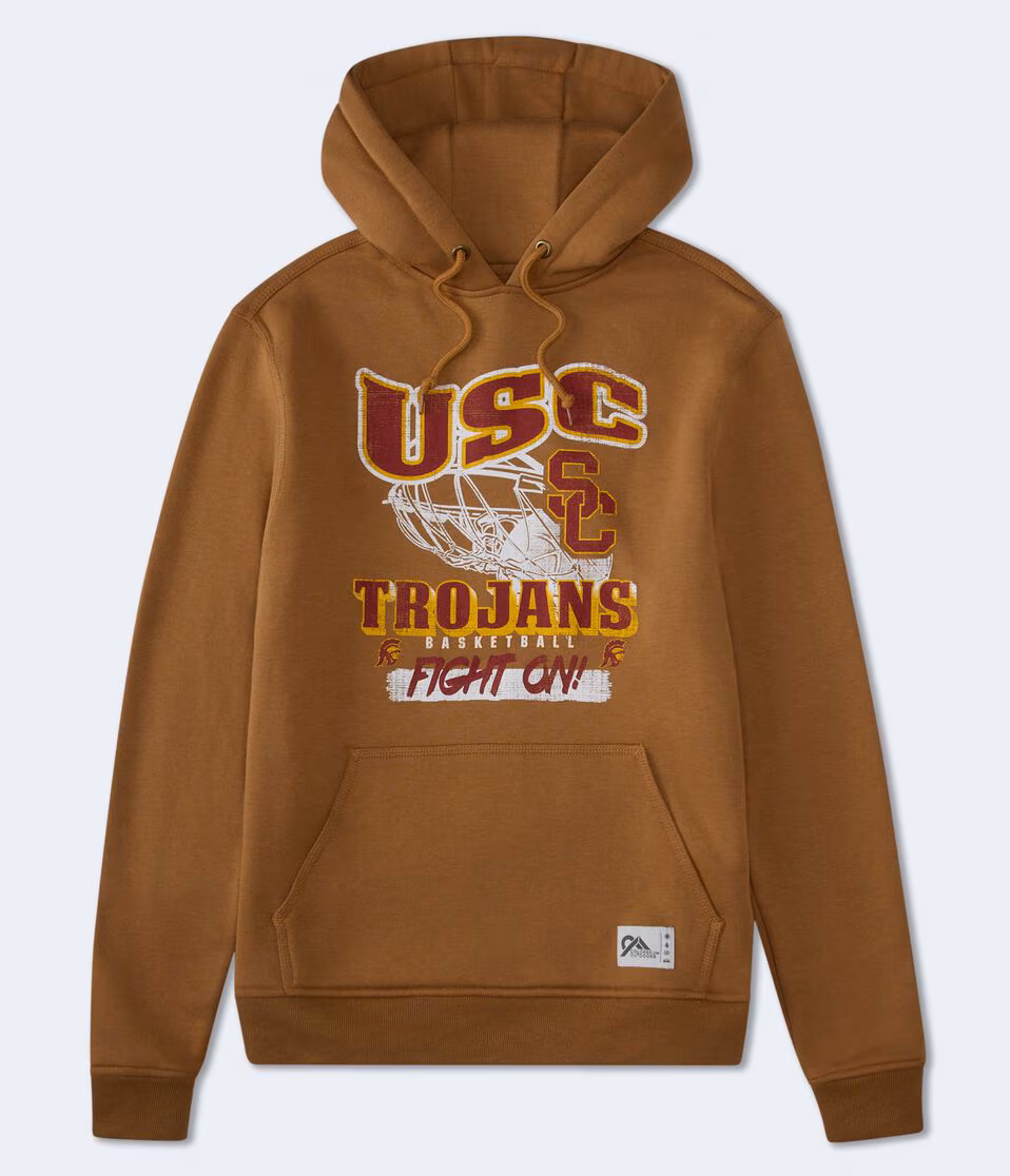 USC Trojans Basketball Pullover Hoodie