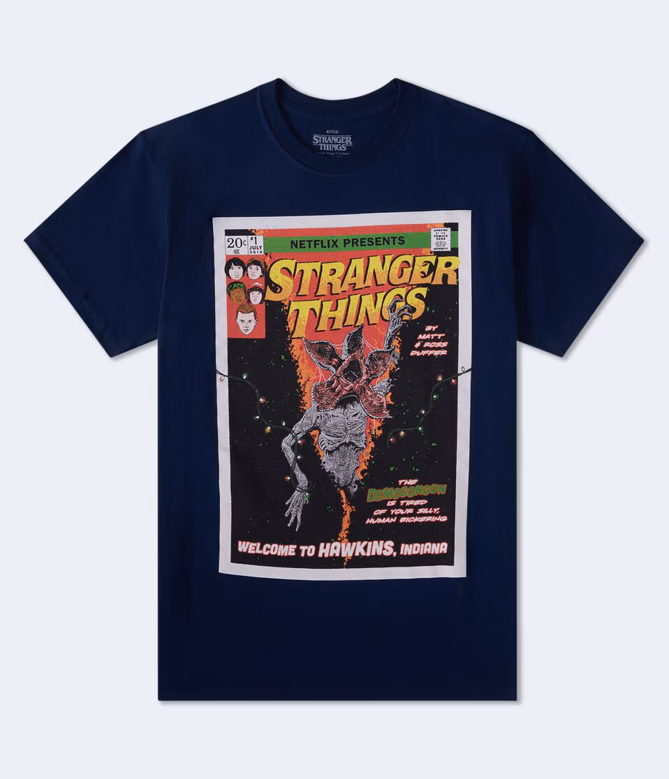 Stranger Things Relaxed Graphic Tee