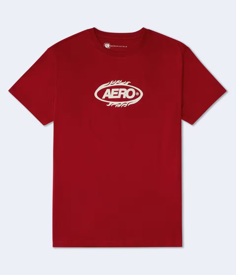 Aero Flame Logo Graphic Tee