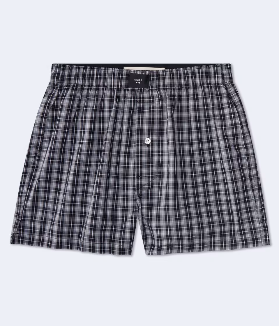 Plaid 4" Woven Boxers
