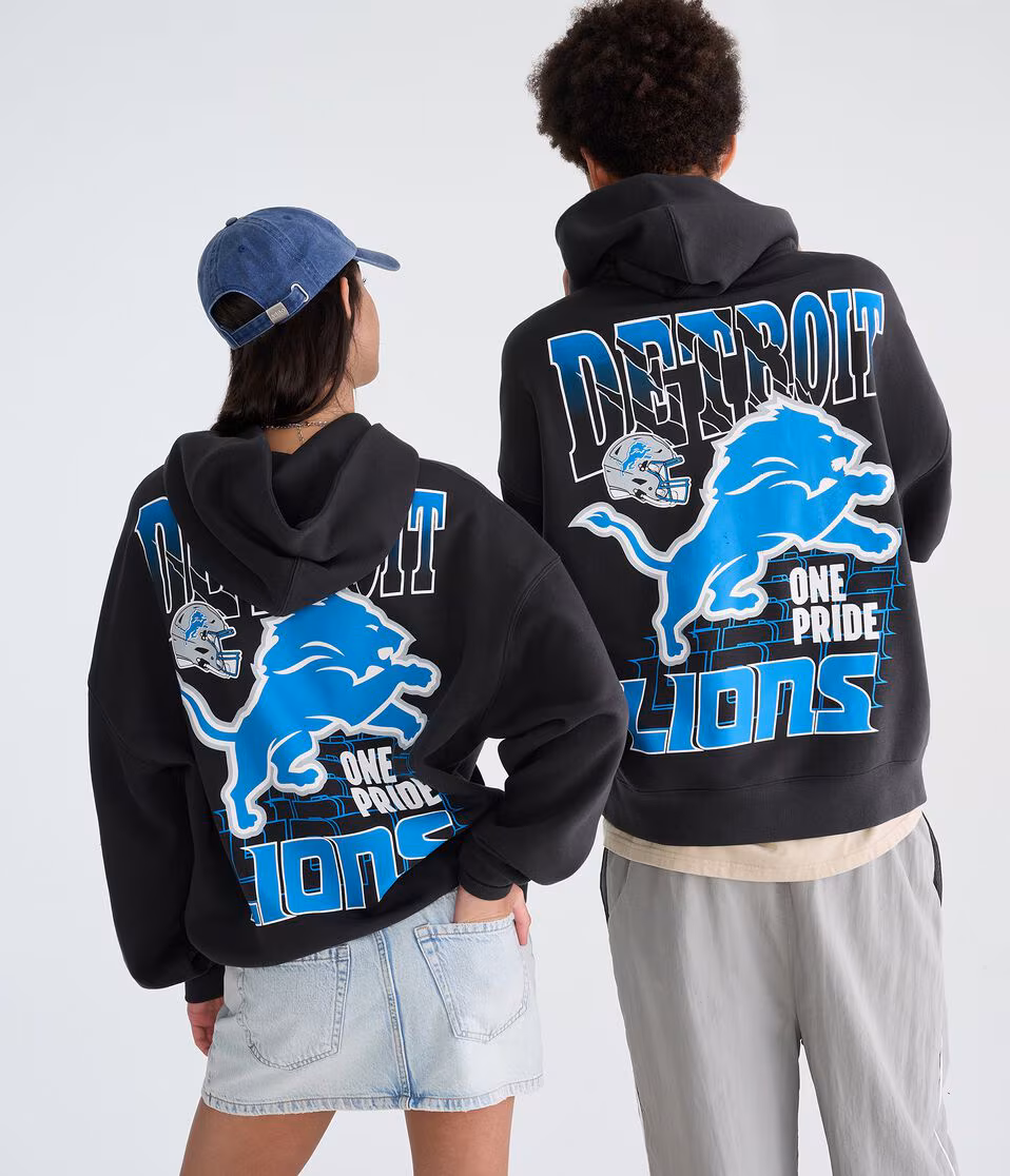 Detroit Lions Slash Pullover Hoodie