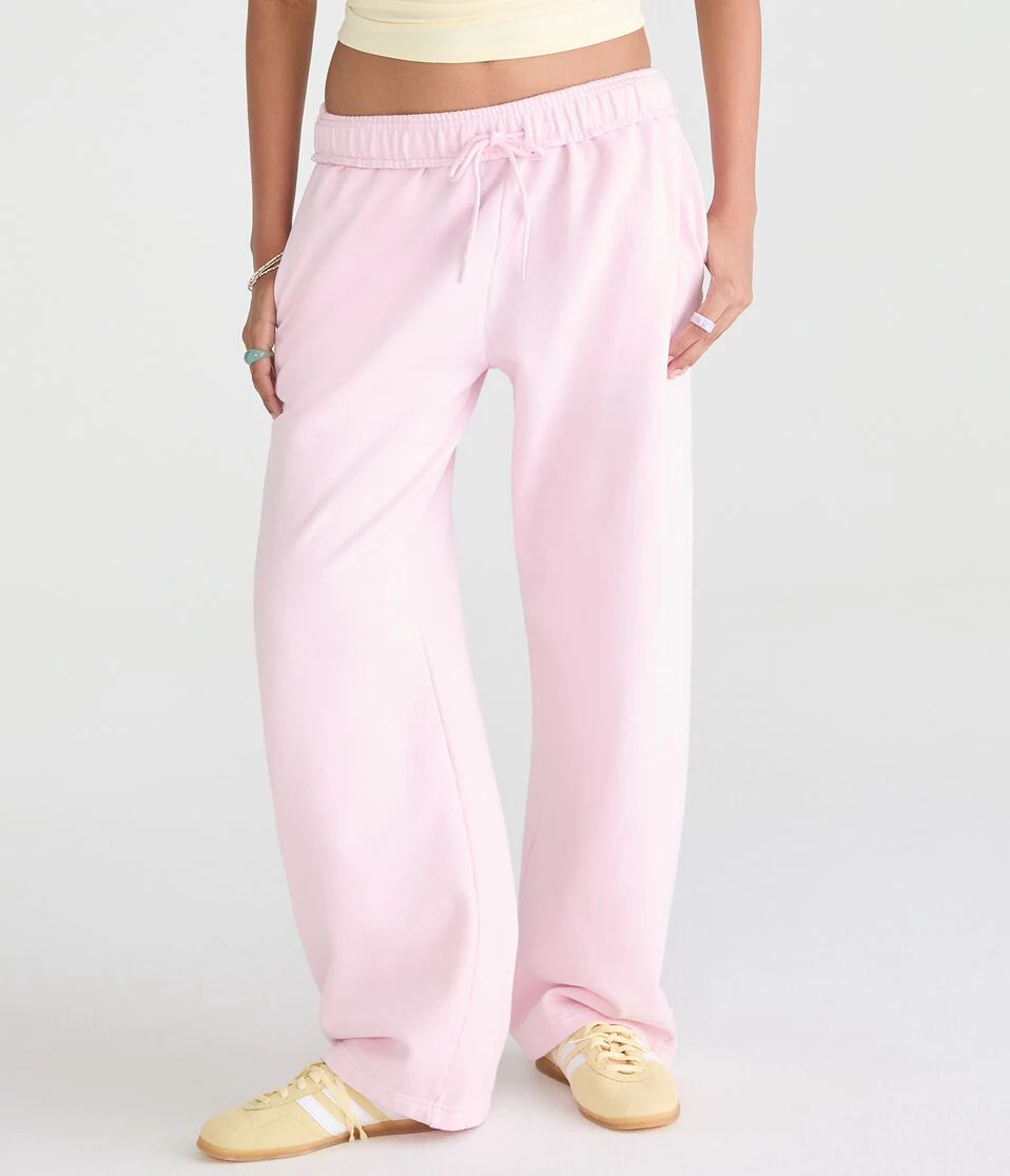 Cloud Soft Mid-Rise Straight Leg Sweatpants