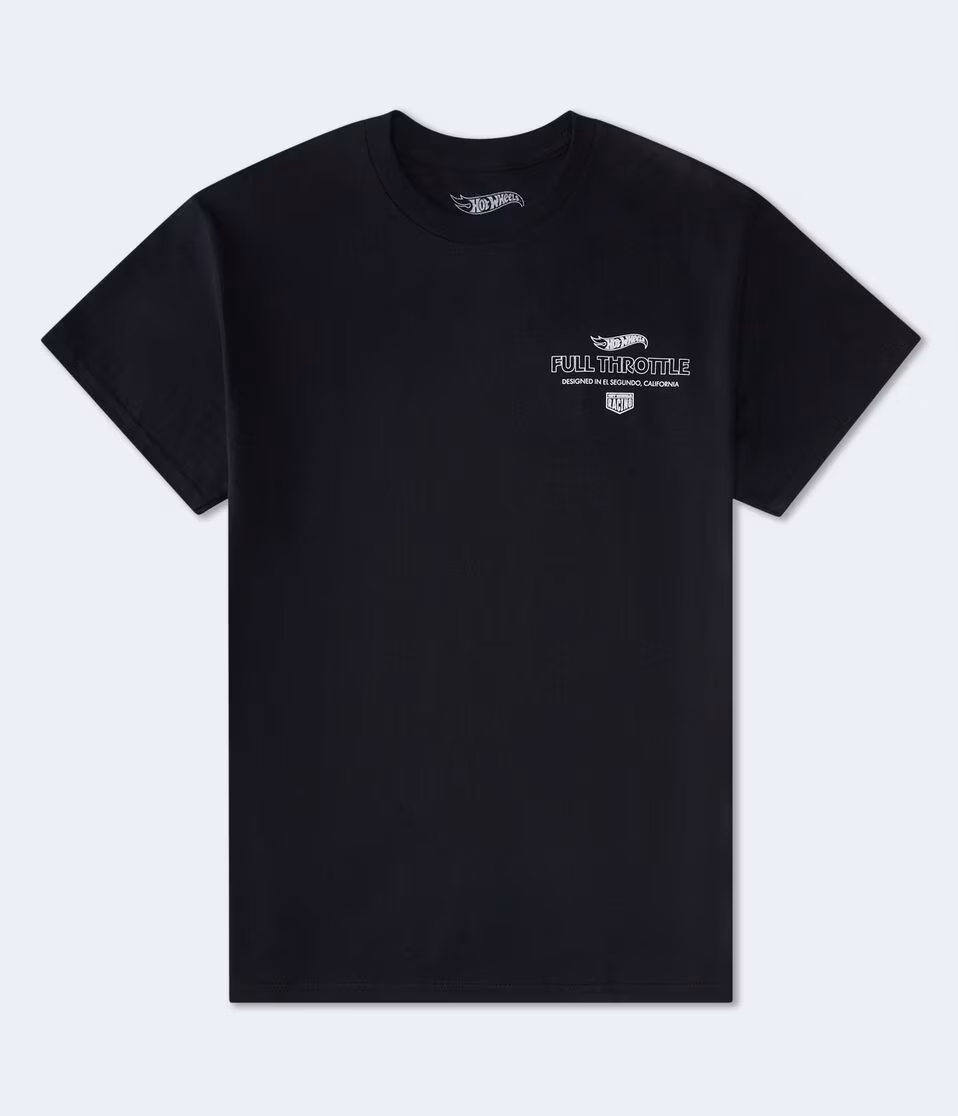 Hot Wheels Full Throttle Relaxed Graphic Tee