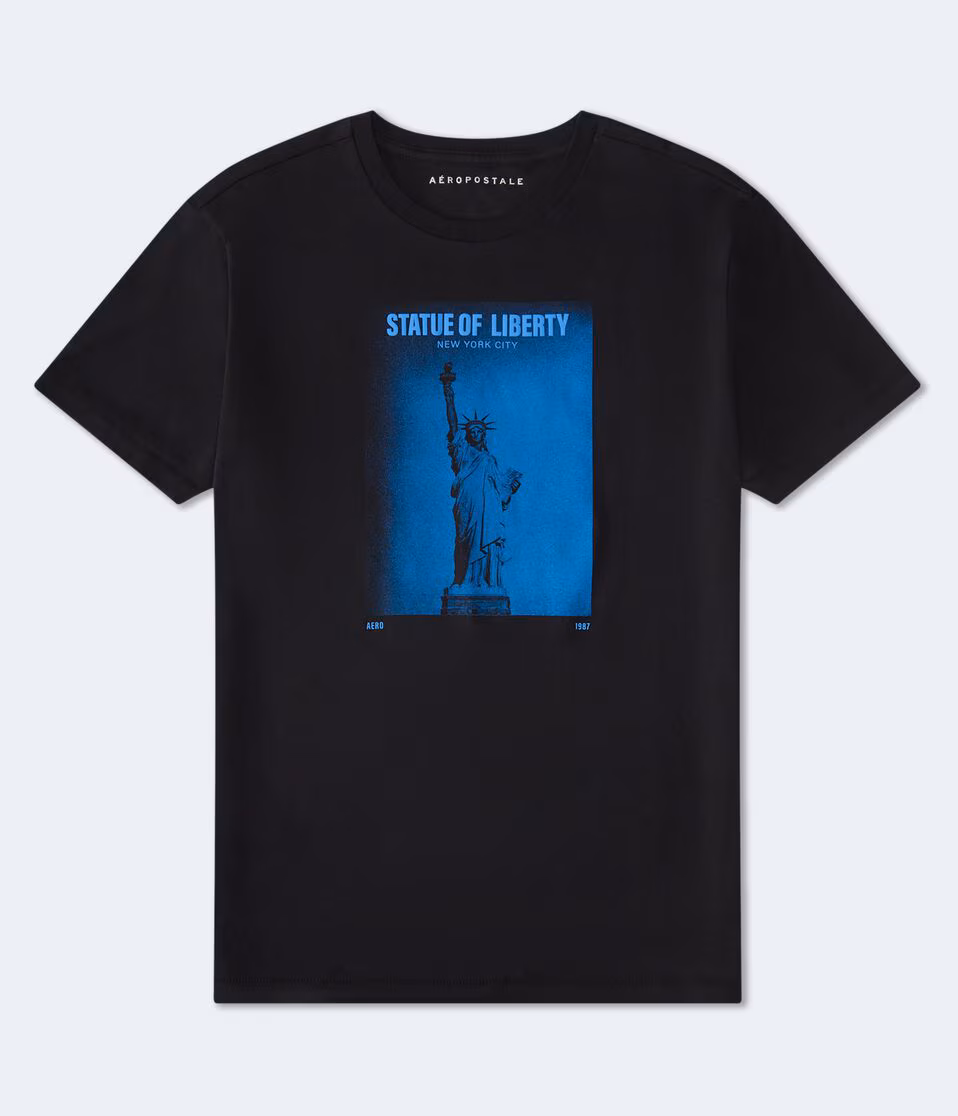 Aero Statue Of Liberty Graphic Tee