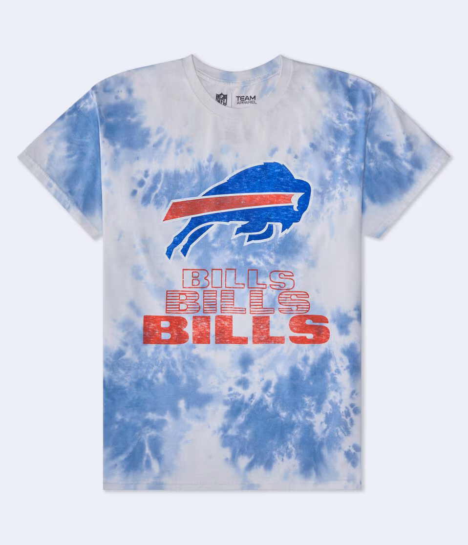 Buffalo Bills Tie-Dye Relaxed Graphic Tee