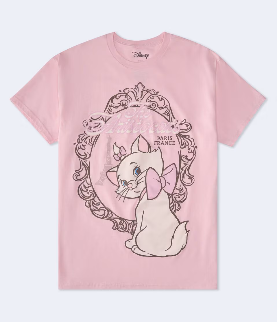 Disney The Aristocats Mirror Relaxed Graphic Tee