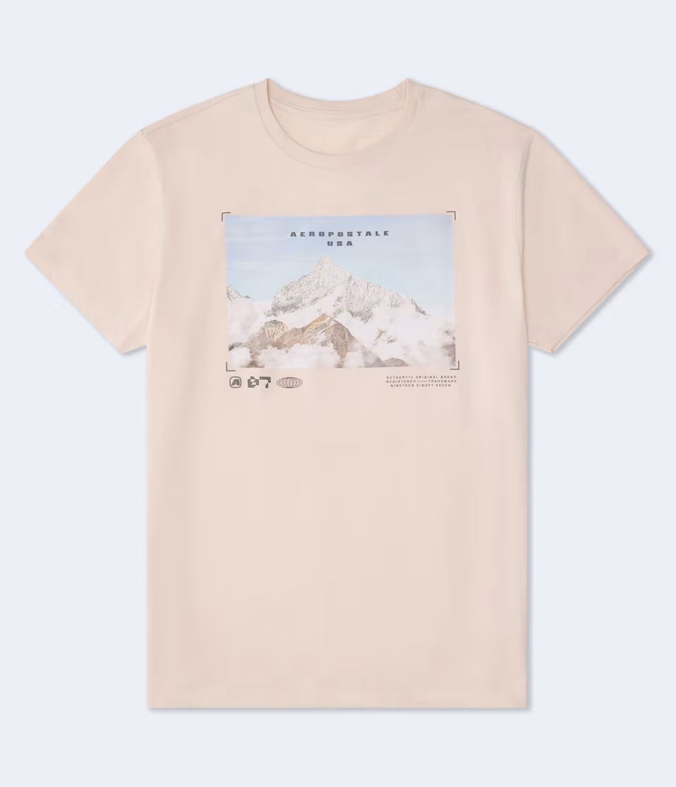 Aero Mountain Peak Graphic Tee