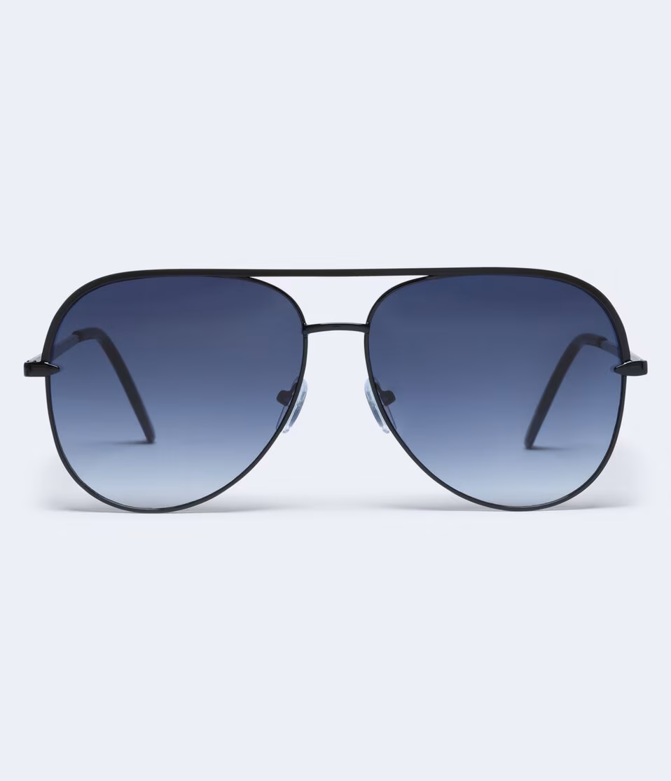 Tonal Aviator Sunglasses