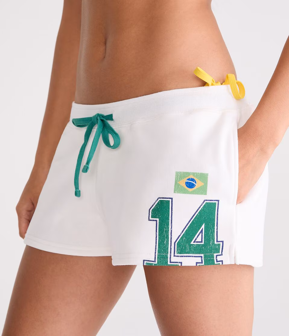 Brazil 13 Low-Rise Fleece Shorts