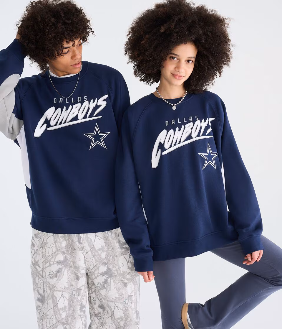 Dallas Cowboys Colorblock Crew Sweatshirt