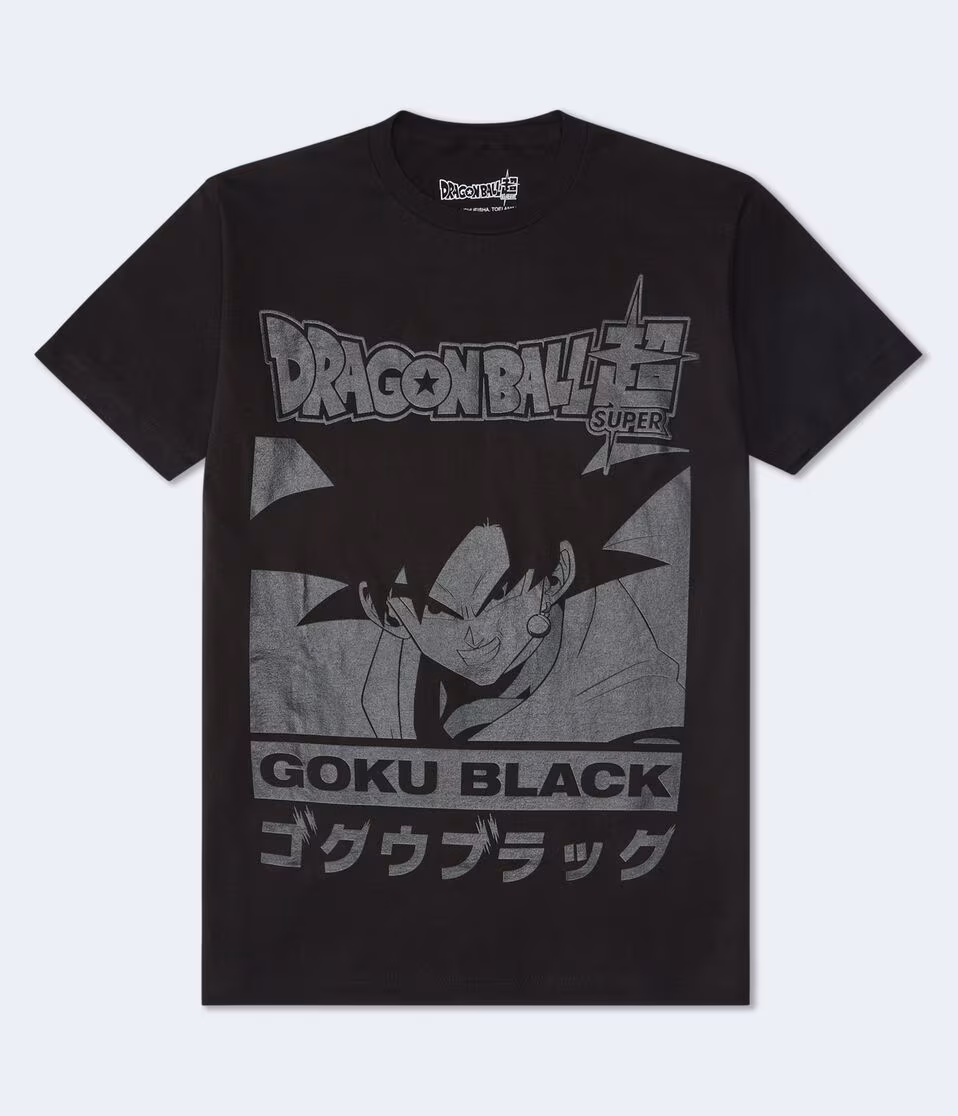Dragon Ball Super Goku Black Relaxed Graphic Tee