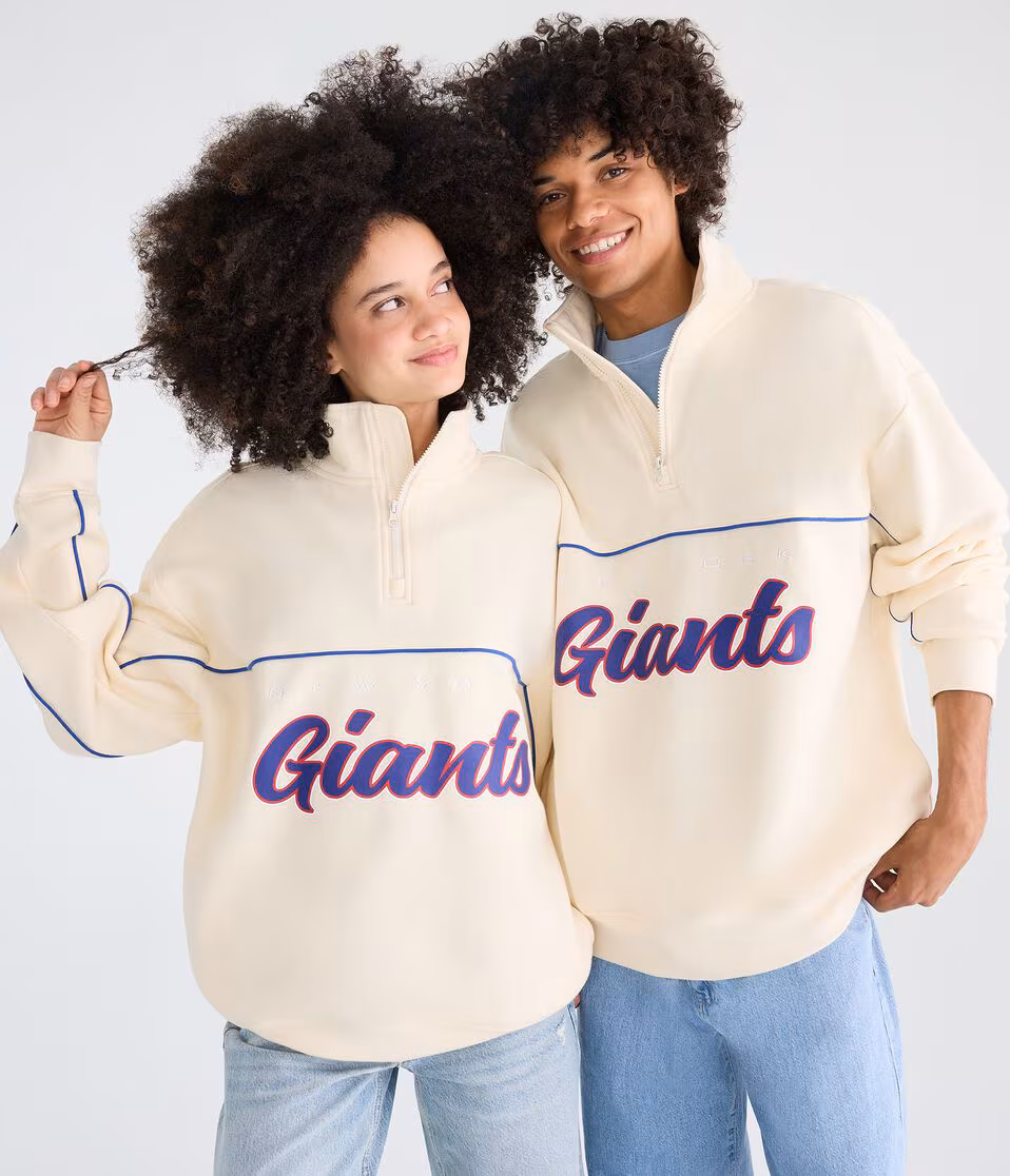 New York Giants Quarter-Zip Sweatshirt