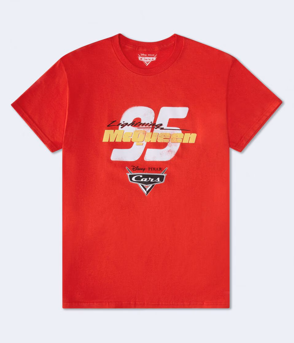 Disney Pixar Cars Lightning McQueen Relaxed Graphic Tee