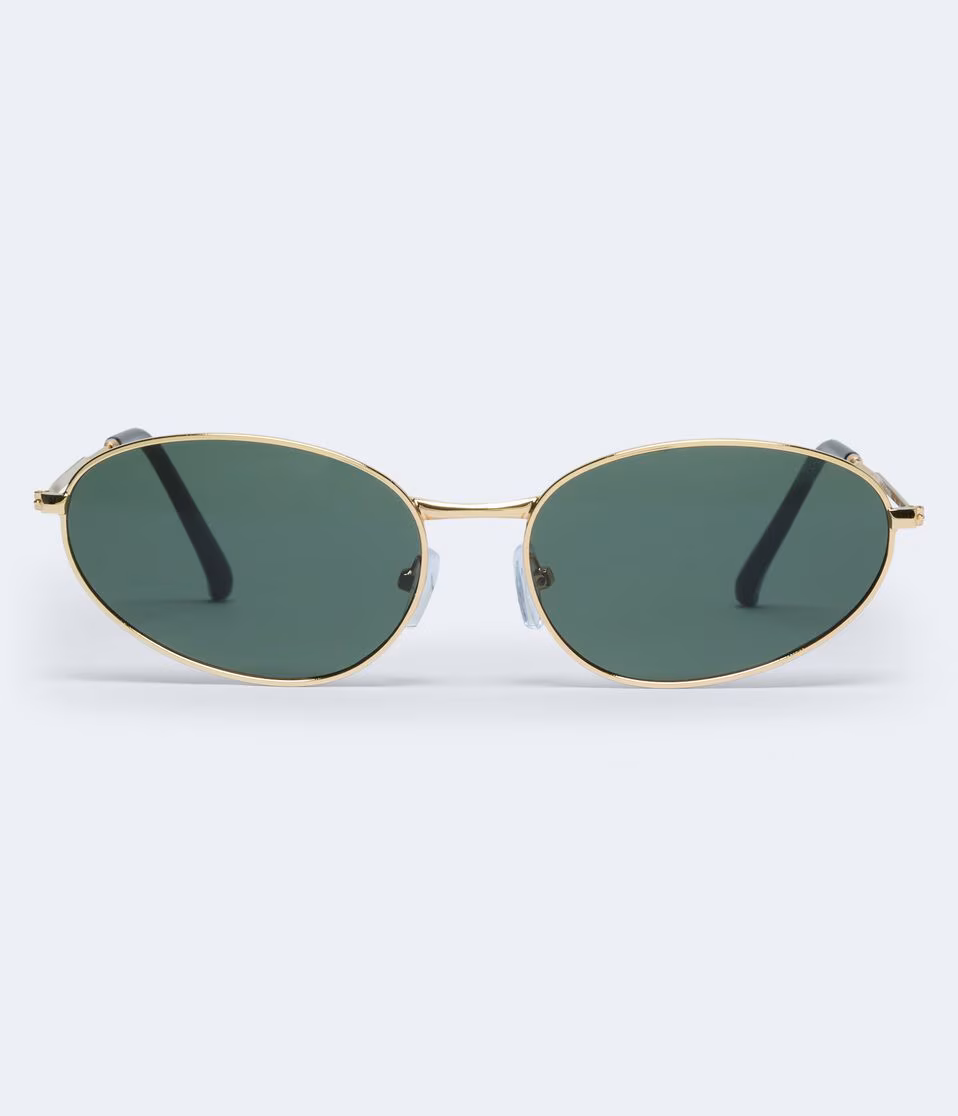 Oval Metal Sunglasses