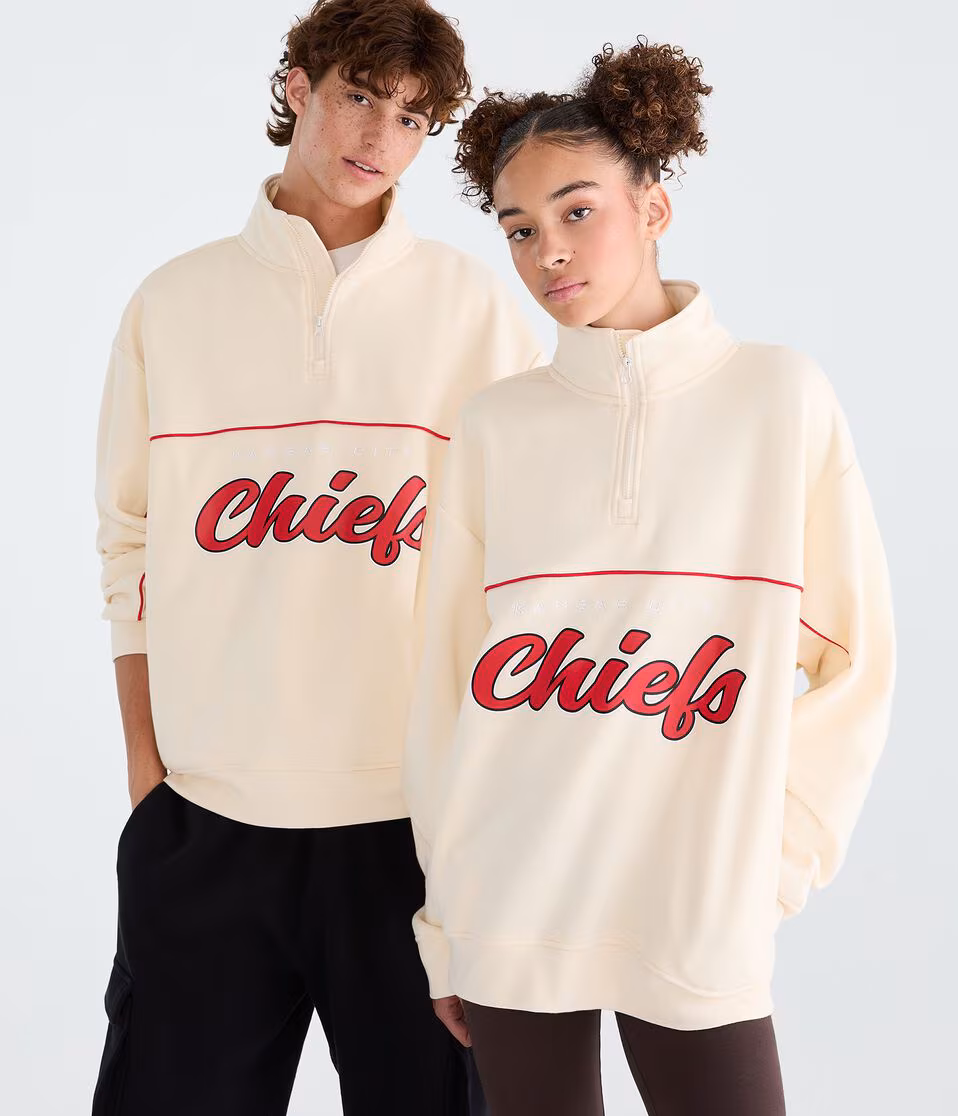 Kansas City Chiefs Quarter-Zip Sweatshirt