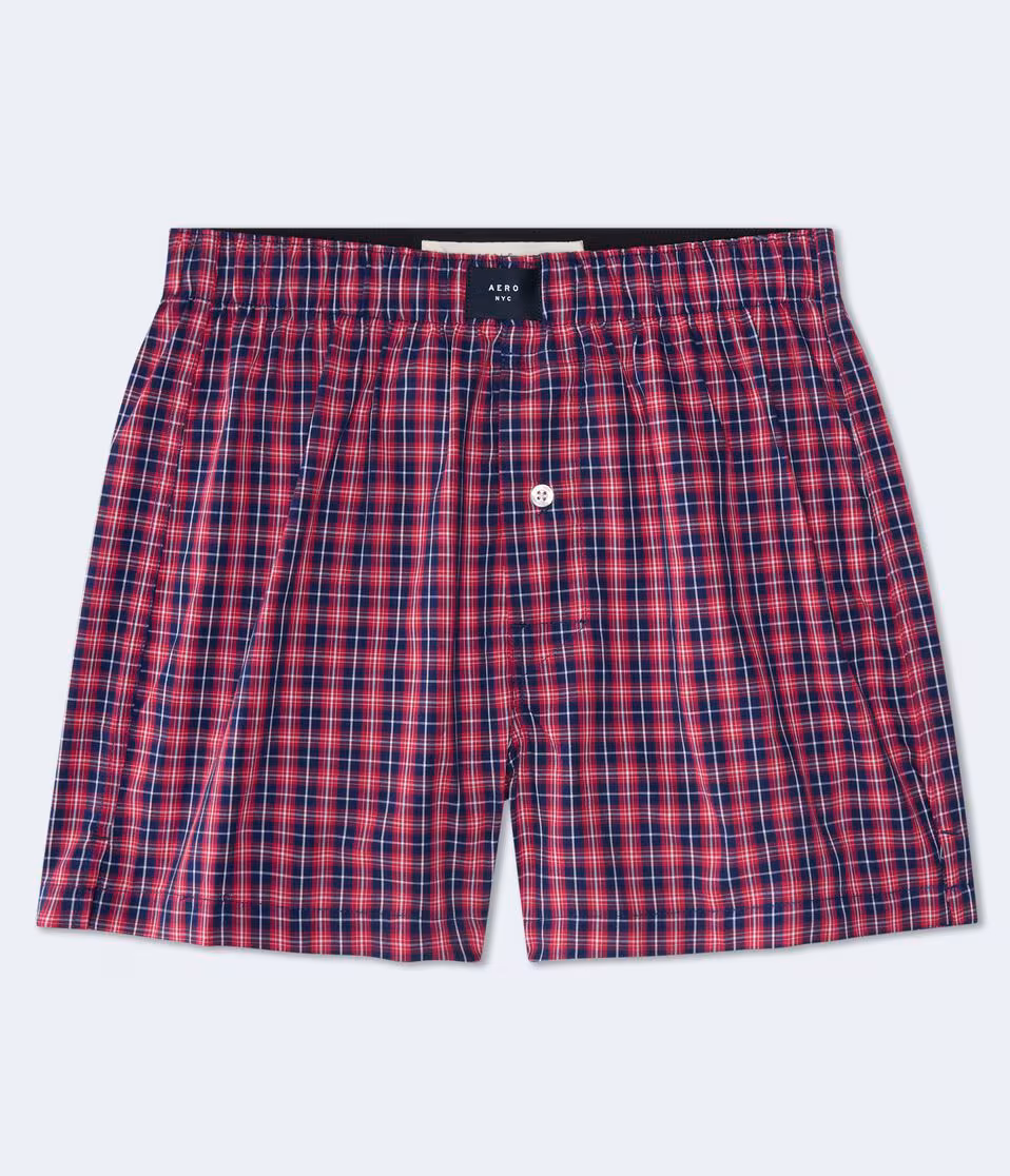 Plaid 4" Woven Boxers