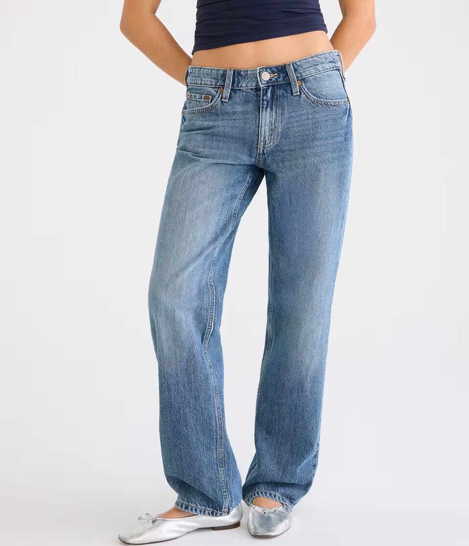 Low-Rise Baggy Jean