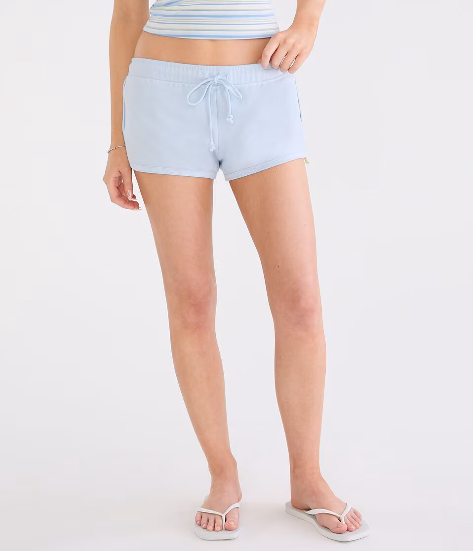 Cloud Soft Stars Low-Rise Fleece Dolphin Shorts