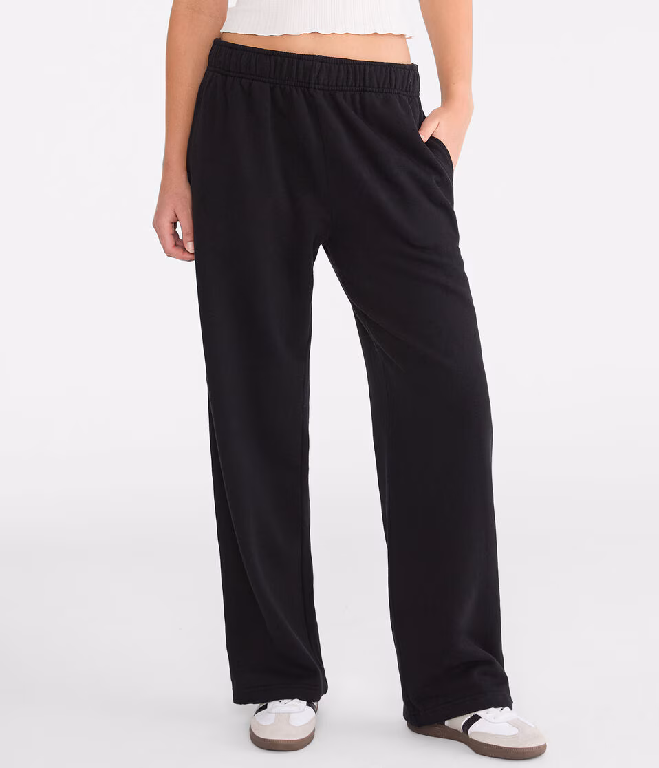 Cloud Soft Mid-Rise Straight Leg Sweatpants