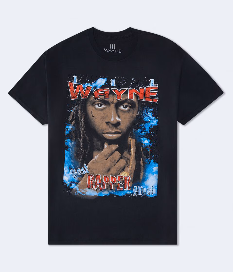 Lil Wayne Best Rapper Alive Relaxed Graphic Tee