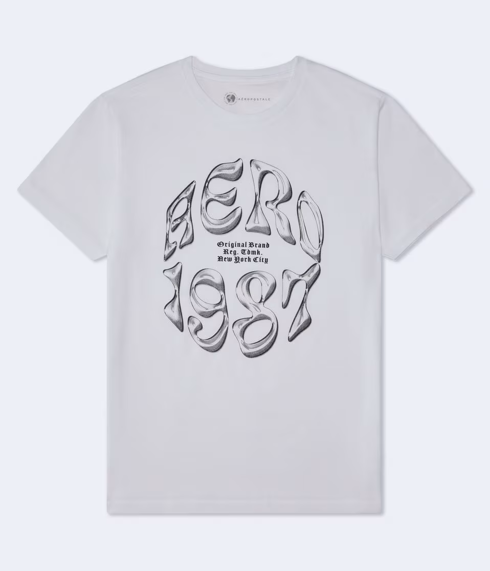 Aero 1987 Bubble Graphic Tee