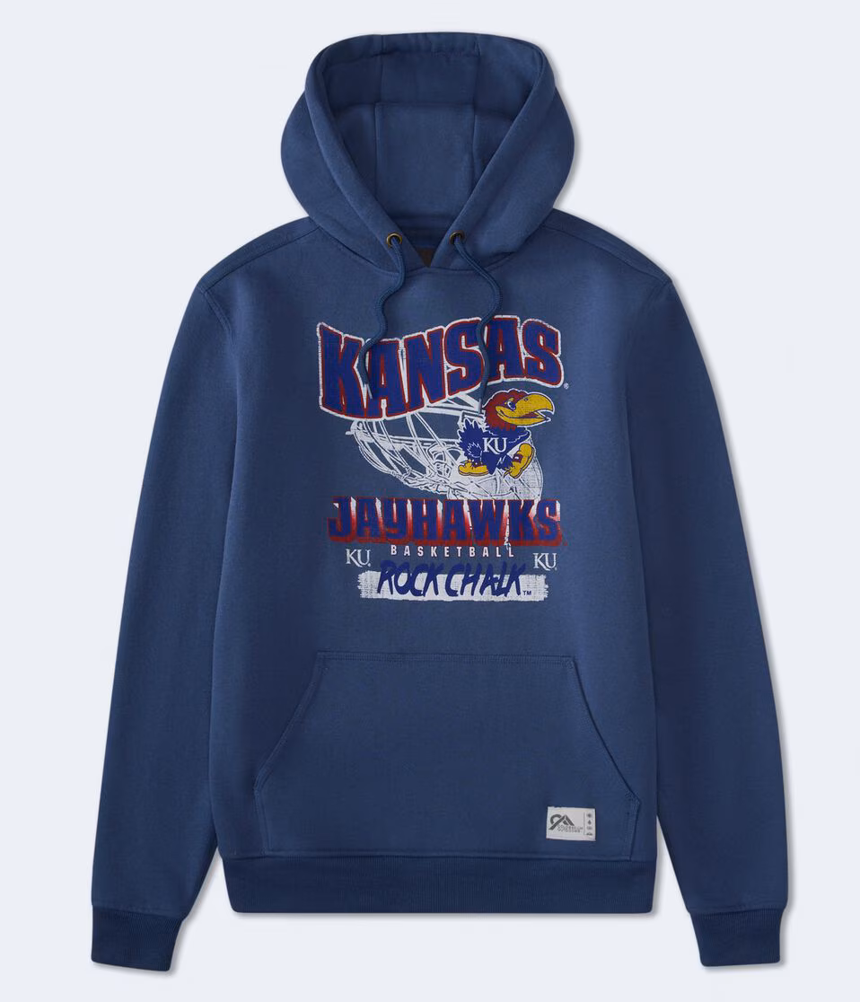 Kansas Jayhawks Basketball Pullover Hoodie